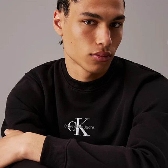 Calvin Klein Ανδρικό φούτερ Monogram Fleece Sweatshirt